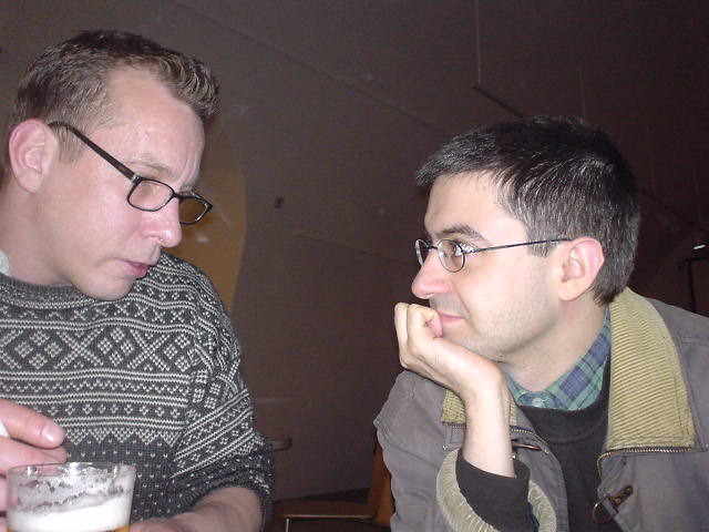 swedish guy and alessandro ludovico (neural.it)