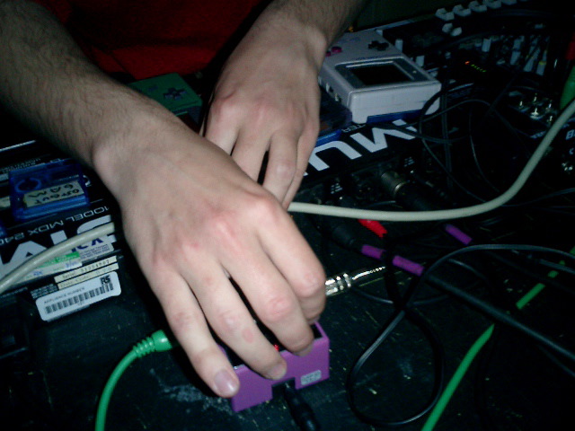 and twiddeling cables