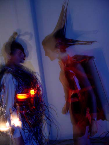 Post-Eats Light Installation talking