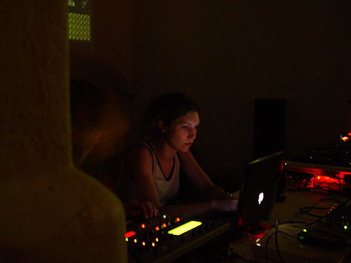 Marieke Concentrating..
