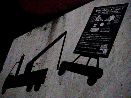 Party flyers everywhere